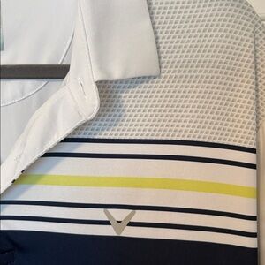 Callaway White Opti-Dri Polo Shirt
